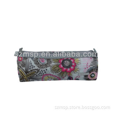 Good Quality and Flower Printed Stationary bag/Pencil Bag for Student